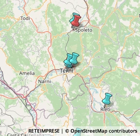 Mappa Strada di Rosaro, 05100 Terni TR, Italia (24.56545)