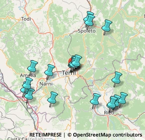 Mappa Strada di Rosaro, 05100 Terni TR, Italia (16.837)