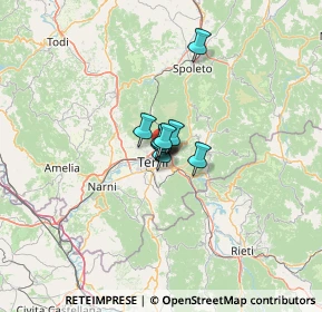 Mappa Strada di Rosaro, 05100 Terni TR, Italia (18.06692)
