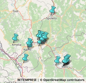 Mappa Strada di Rosaro, 05100 Terni TR, Italia (13.976)
