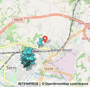 Mappa Strada di Rosaro, 05100 Terni TR, Italia (1.2375)