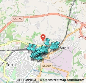 Mappa Strada di Rosaro, 05100 Terni TR, Italia (0.8035)