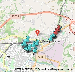 Mappa Strada di Rosaro, 05100 Terni TR, Italia (0.944)