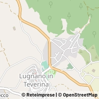 Kartta Lugnano in Teverina
