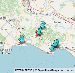 Mappa Via Carbonia, 04022 Fondi LT, Italia (12.04231)