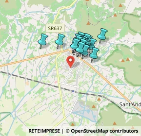 Mappa Via Carbonia, 04022 Fondi LT, Italia (1.2155)