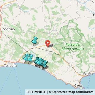 Mappa Via Francia, 04022 Fondi LT, Italia (8.66182)