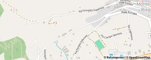 Mappa Monte San Biagio