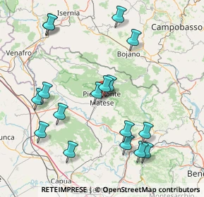 Mappa Via V. di Matteo, 81016 Piedimonte Matese CE, Italia (18.46471)