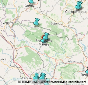 Mappa Via V. di Matteo, 81016 Piedimonte Matese CE, Italia (27.4)