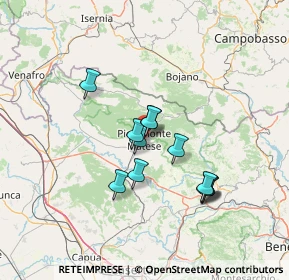 Mappa Via V. di Matteo, 81016 Piedimonte Matese CE, Italia (11.78417)