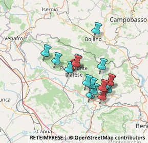 Mappa Via V. di Matteo, 81016 Piedimonte Matese CE, Italia (12.34188)