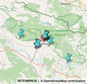 Mappa Via V. di Matteo, 81016 Piedimonte Matese CE, Italia (3.52636)