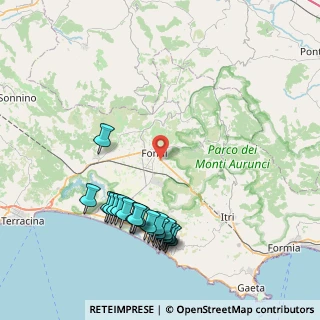Mappa Via Appia Lato Itri, 04022 Fondi LT, Italia (9.7015)