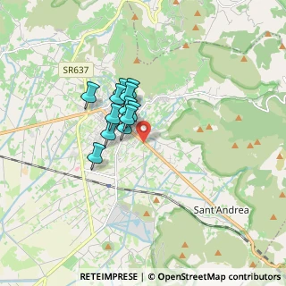 Mappa Via Appia Lato Itri, 04022 Fondi LT, Italia (1.21917)