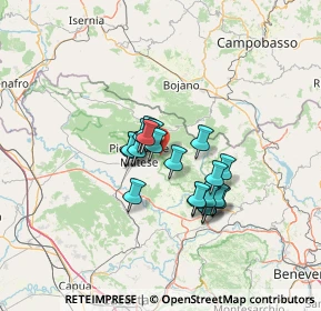 Mappa Via Provinciale Per Piedimonte, 81016 San Potito Sannitico CE, Italia (10.2425)