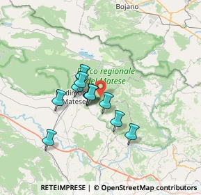 Mappa Via Provinciale Per Piedimonte, 81016 San Potito Sannitico CE, Italia (5.34909)