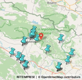 Mappa Via Provinciale Per Piedimonte, 81016 San Potito Sannitico CE, Italia (9.933)