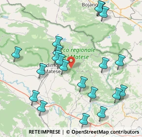 Mappa Via Provinciale Per Piedimonte, 81016 San Potito Sannitico CE, Italia (9.768)