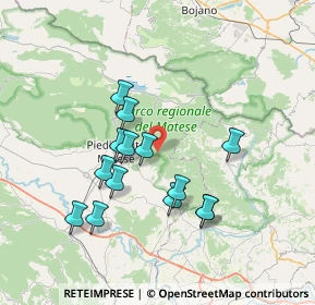 Mappa Via Provinciale Per Piedimonte, 81016 San Potito Sannitico CE, Italia (7.05643)
