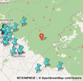 Mappa Via Provinciale Per Piedimonte, 81016 San Potito Sannitico CE, Italia (3.408)