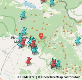 Mappa Via Provinciale Per Piedimonte, 81016 San Potito Sannitico CE, Italia (4.7545)