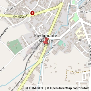 Mappa Via Cesare Battisti, 57, 81016 Piedimonte Matese, Caserta (Campania)