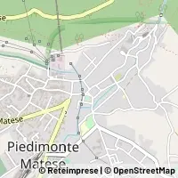 Mapa Piedimonte Matese