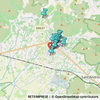 Mappa Via Spinete, 04022 Fondi LT, Italia (0.93818)