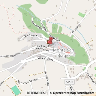Mappa Via Roma, 16, 04020 Monte San Biagio, Latina (Lazio)