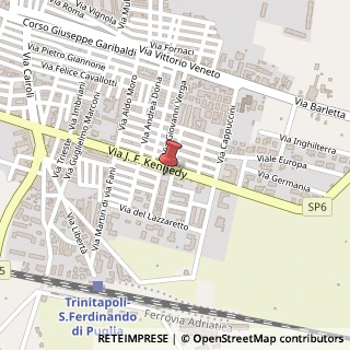 Mappa Piazza d'acquisto salvo 2, 71049 Trinitapoli, Barletta-Andria-Trani (Puglia)