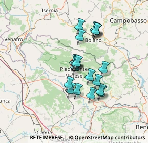 Mappa Via L. Ferritto, 81016 Piedimonte Matese CE, Italia (10.8705)