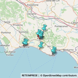 Mappa Via Spinete II, 04022 Fondi LT, Italia (9.95273)