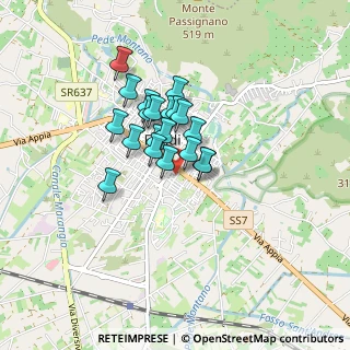 Mappa Via Marzabotto, 04022 Fondi LT, Italia (0.615)