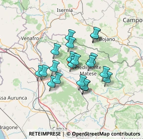 Mappa Via pietra palomba, 81017 Sant'Angelo D'alife CE, Italia (10.816)