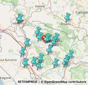 Mappa Via pietra palomba, 81017 Sant'Angelo D'alife CE, Italia (15.9935)
