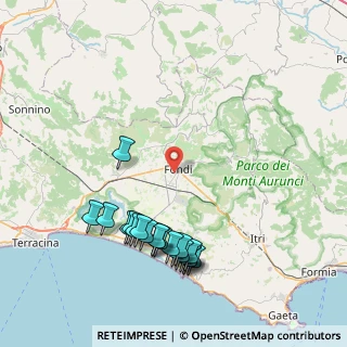 Mappa Via Vittorio Occorsio, 04022 Fondi LT, Italia (9.702)