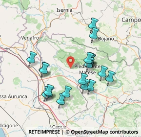 Mappa Via Melopiano, 81017 Sant'Angelo D'alife CE, Italia (14.404)