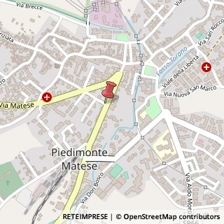 Mappa Via ferritto l., 81016 Piedimonte Matese, Caserta (Campania)