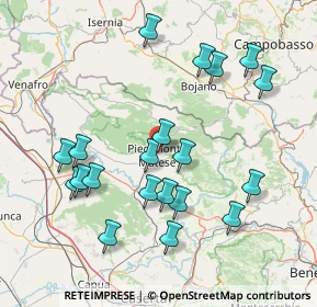 Mappa Via Vincenzo Caso Traversa I, 81016 Piedimonte Matese CE, Italia (17.147)