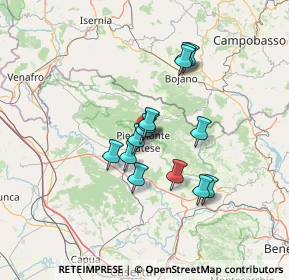 Mappa Via Vincenzo Caso Traversa I, 81016 Piedimonte Matese CE, Italia (11.09286)