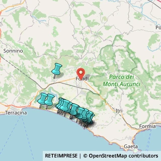 Mappa Via Nuoro, 04022 Fondi LT, Italia (9.7255)