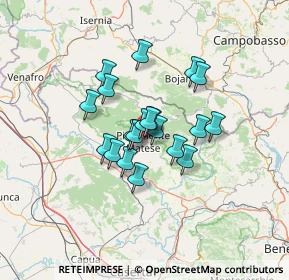 Mappa 81016 Piedimonte Matese CE, Italia (9.7185)