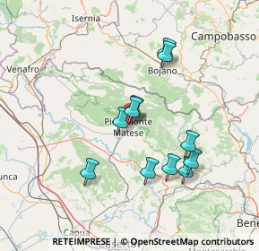 Mappa 81016 Piedimonte Matese CE, Italia (13.48455)
