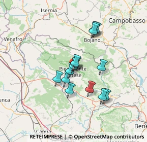 Mappa 81016 Piedimonte Matese CE, Italia (11.09286)