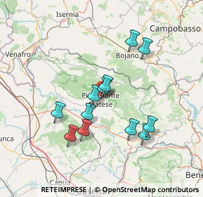 Mappa 81016 Piedimonte Matese CE, Italia (13.3225)