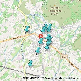 Mappa Via De Pretis Agostino, 04022 Fondi LT, Italia (0.65917)