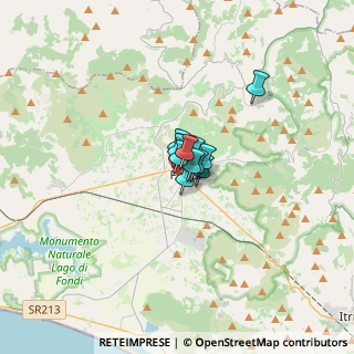 Mappa Via Bettino Ricasoli, 04022 Fondi LT, Italia (1.12455)