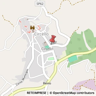 Mappa Via XXV Aprile, 1, 82020 Circello, Benevento (Campania)