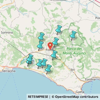Mappa Via Pola, 04022 Fondi LT, Italia (6.69727)